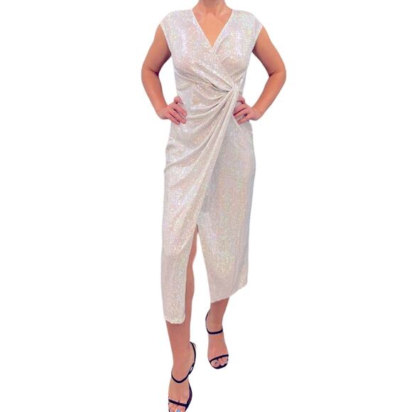JM Studio by John Meyer dress shiny size 6 - Picture 1 of 2